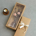 Artificial Silk Peony Bouquet for Wedding & Home Décor Artificial Flower Bouquet Babs 1 with vase and box 1 pc