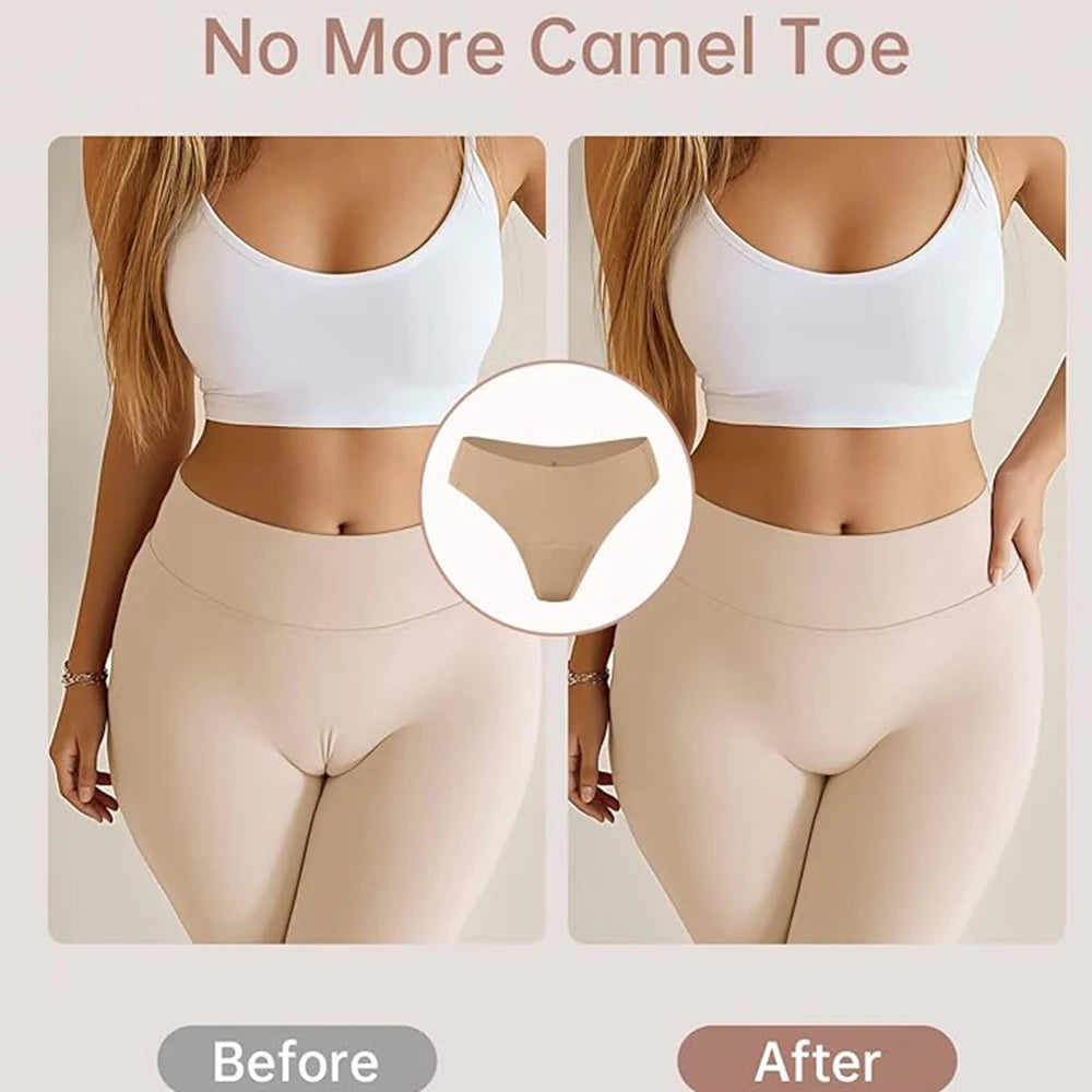 Seamless No-Show Thong Panties for Women – Invisible G-String Women's Thong Panties Babs