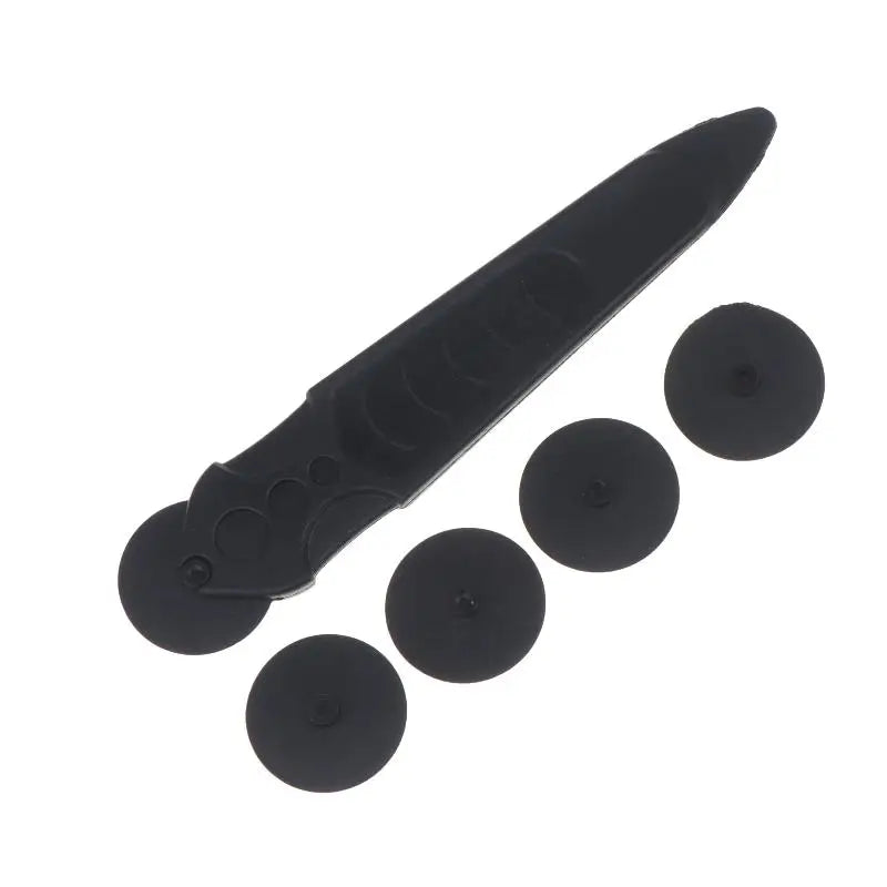Plastic Seam Roller Set with 4 Replacement Wheels – 5-Piece Kit Seam Roller Set Babs