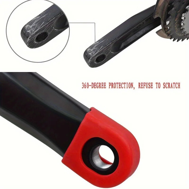Silicone Bike Crank Protector Covers – 5 Pairs MTB & Road Bike Crank Protector Babs