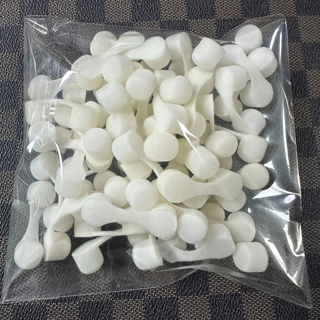 50PCS Disposable Nasal Foam Filters – Dust, Pollen & Smoke Nasal Foam Filter Babs WHITE