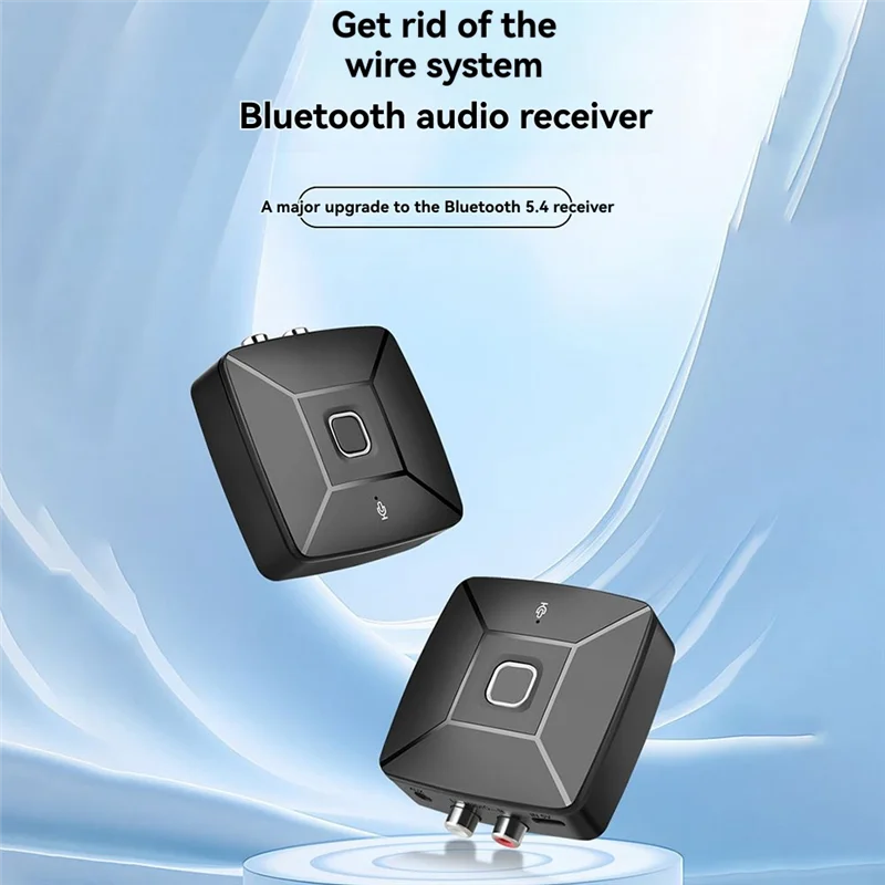 Bluetooth 5.4 Receiver AUX 3.5mm & Type-C Audio Adapter Bluetooth Audio Receiver Babs