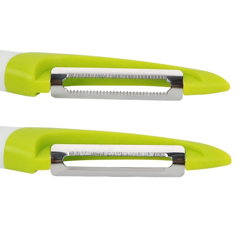 Stainless Steel Vegetable Peeler Zester & Grater – Sharp Slicer Vegetable Peeler Zester Babs