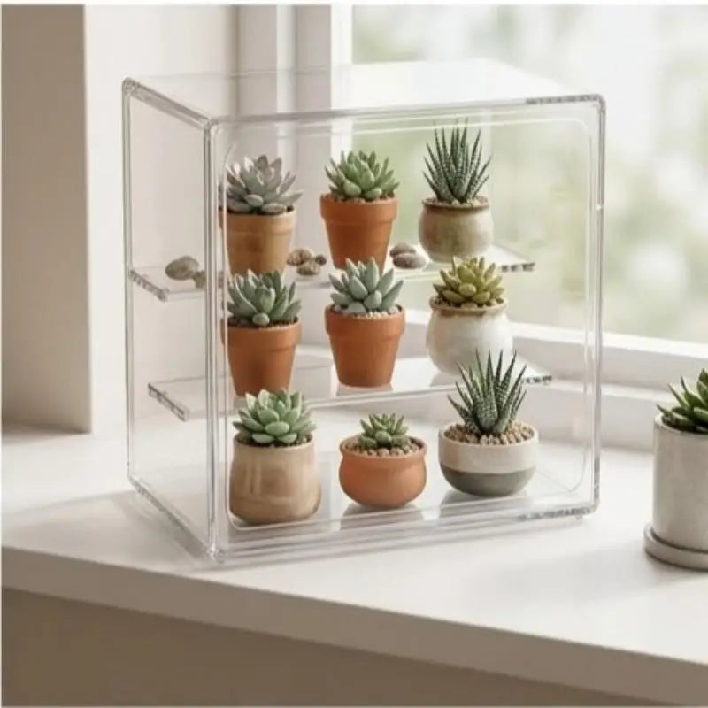 Acrylic Display Shelf for Collectible Figures & Blind Box Toys Acrylic Display Shelf Babs