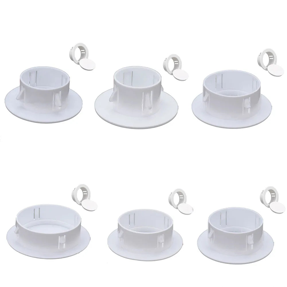 Wall Hole Cover Cap for HVAC, Pipes & Vents 40–100mm Pipe Hole Cover Cap Babs