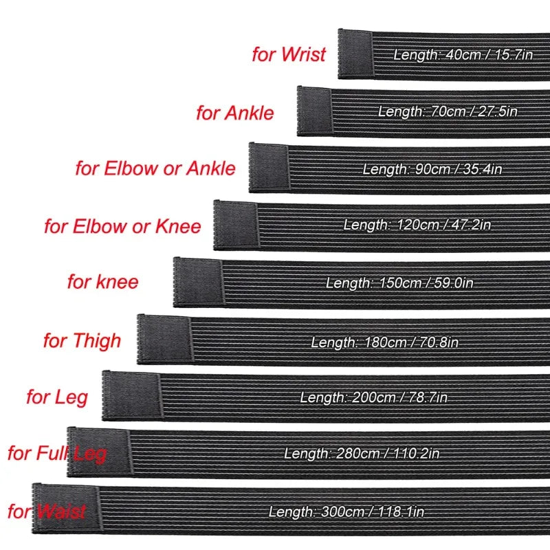 Elastic Compression Wrap – Knee Elbow Wrist Ankle Support Compression Wrap Bandage Babs