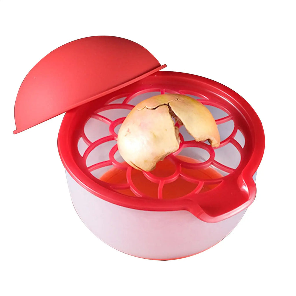 Silicone Pomegranate Peeler Bowl – Easy Aril Separator Fruit Peeler Tool Babs