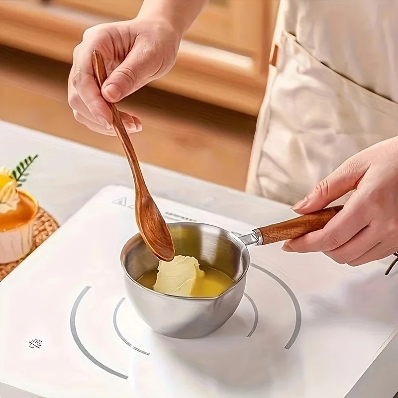 Stainless Steel Mini Butter & Chocolate Melting Pot Set Mini Melting Pot Babs