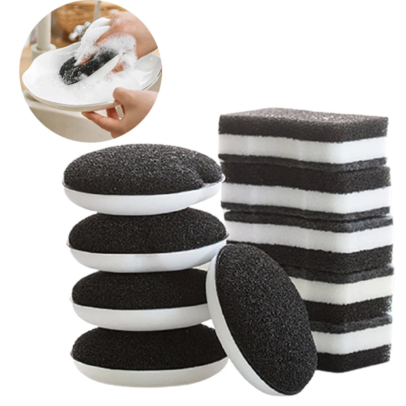 Double-Sided Kitchen Sponges 5 or 10 Pack | Eco-Friendly Kitchen Cleaning Sponge Babs