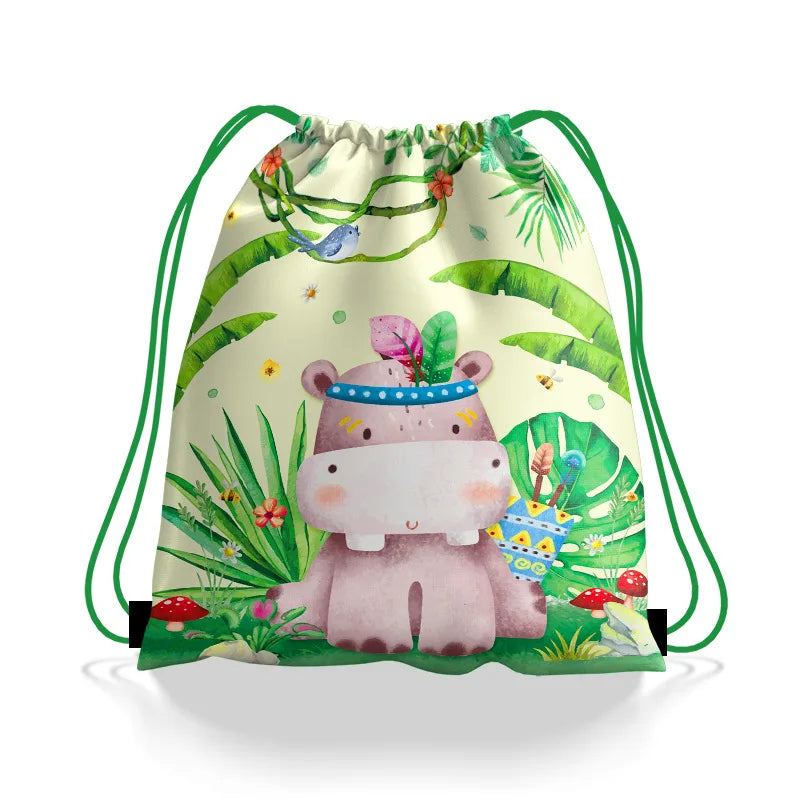 Non-Woven Drawstring Party Gift Bags for Boys & Girls