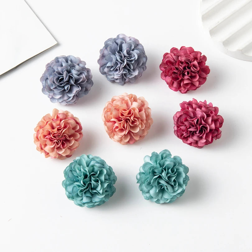 Silk Carnation Artificial Flowers – Wedding & Home Decor 10/50pc Artificial Silk Flowers Babs