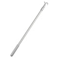 Telescopic Curtain Pull Rod 33–60cm | Aluminum Draw Pole Curtain Draw Pole Babs Silver
