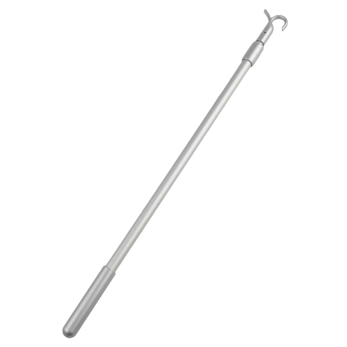 Telescopic Curtain Pull Rod 33–60cm | Aluminum Draw Pole Curtain Draw Pole Babs Silver