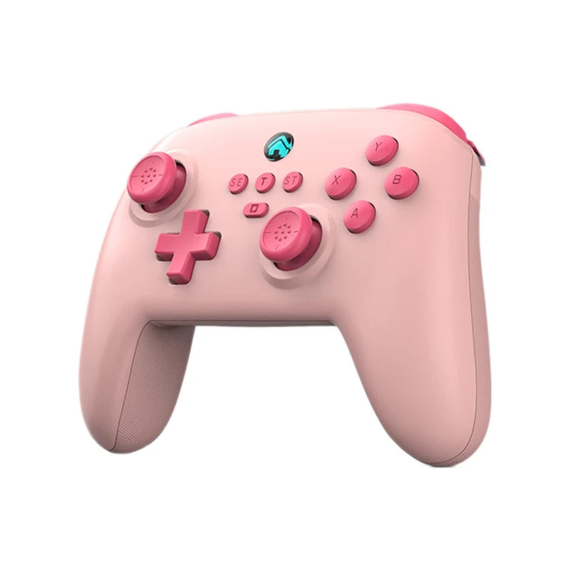 Z02 Wireless Gamepad – Hall Joystick, Bluetooth, iOS Android Switch Wireless Game Controller Babs Pink