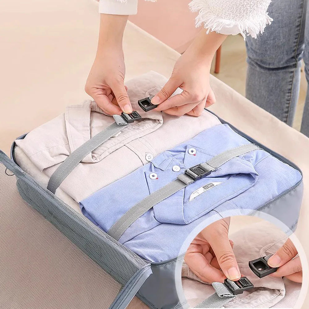 6-Piece Travel Storage Bags – Waterproof Luggage Organizers Travel Storage Bags Babs
