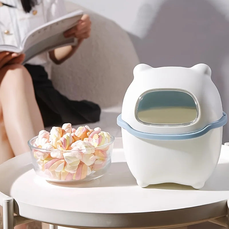 Cartoon Desktop Trash Can – Cute Office Desk Waste Bin Gift Desktop Trash Can Babs
