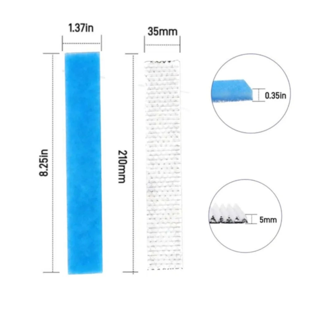 Mini Split AC Filter Set 6/8pcs for General UTR-FA16 AC Replacement Filter Babs