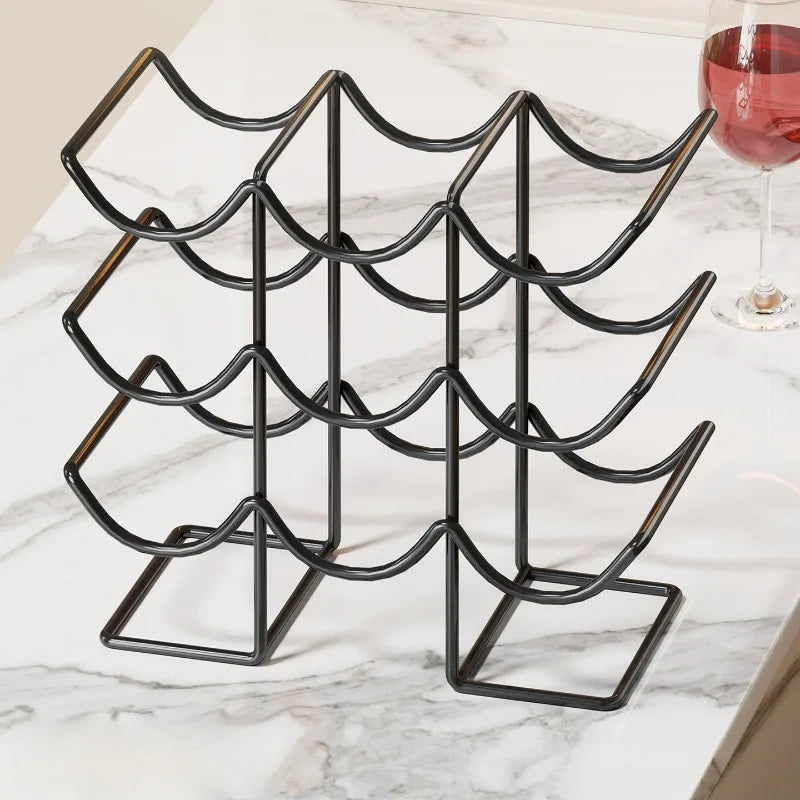 Decorative Iron Wine Rack – Luxury Modern Display Holder Decorative Wine Rack Babs