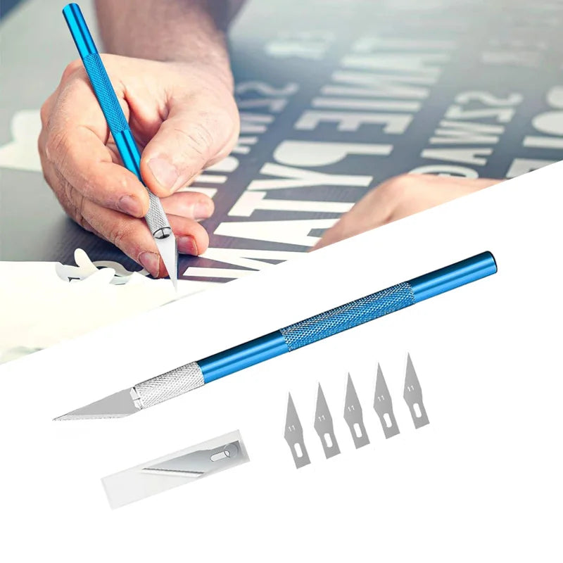 Precision Craft Knife Set – Carving, Cutting & Hobby Tool Precision Craft Knife Babs