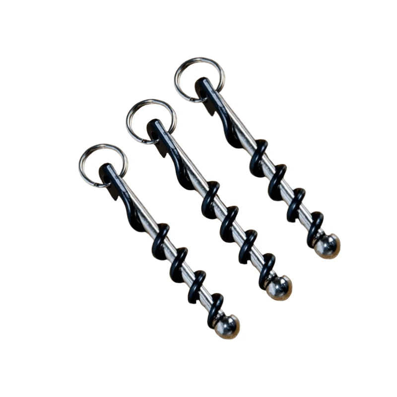 3-Pack Corkscrew Wine Bottle Opener Keyring Multi-Tool Corkscrew Keyring Tool Babs 3pcs
