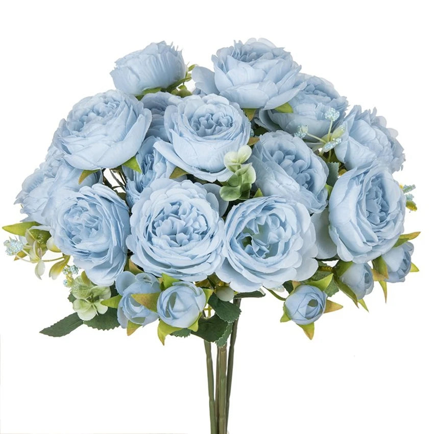 Artificial Silk Peony Bouquet – Wedding & Home Décor Gift Artificial Flower Bouquet Babs