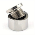 M18x1.5 Stainless Steel Oxygen Sensor Weld Bung Wideband Nut Exhaust Sensor Fitting Babs silvery