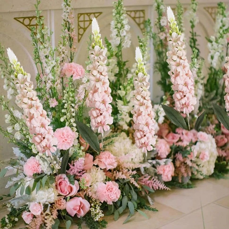Artificial Silk Hyacinth Flower String – Wedding & Home Decor Artificial Flower Decor Babs