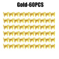 Spring Butterfly Napkin Rings Set | Wedding & Party Table Decor Napkin Rings Set Babs Gold 60PCS