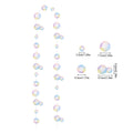 3M Mermaid Bubble Garland Banner | Ocean Party Decoration Party Hanging Banner Babs 1 String