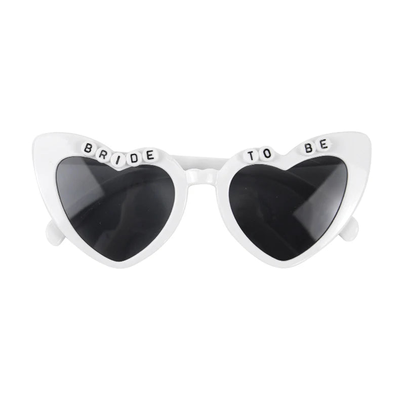 Heart Shaped Bachelorette Party Sunglasses | Bridal Shower Gift Party Novelty Sunglasses Babs bride to be