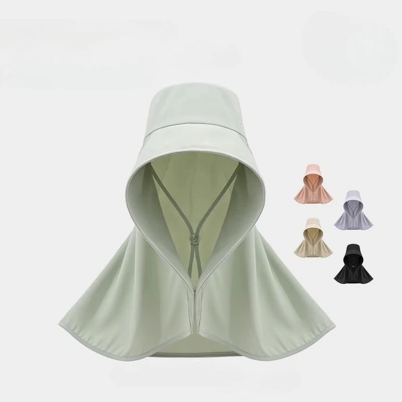 Women's Ice Silk UV Protection Wide Brim Sun Hat Wide Brim Sun Hat Babs