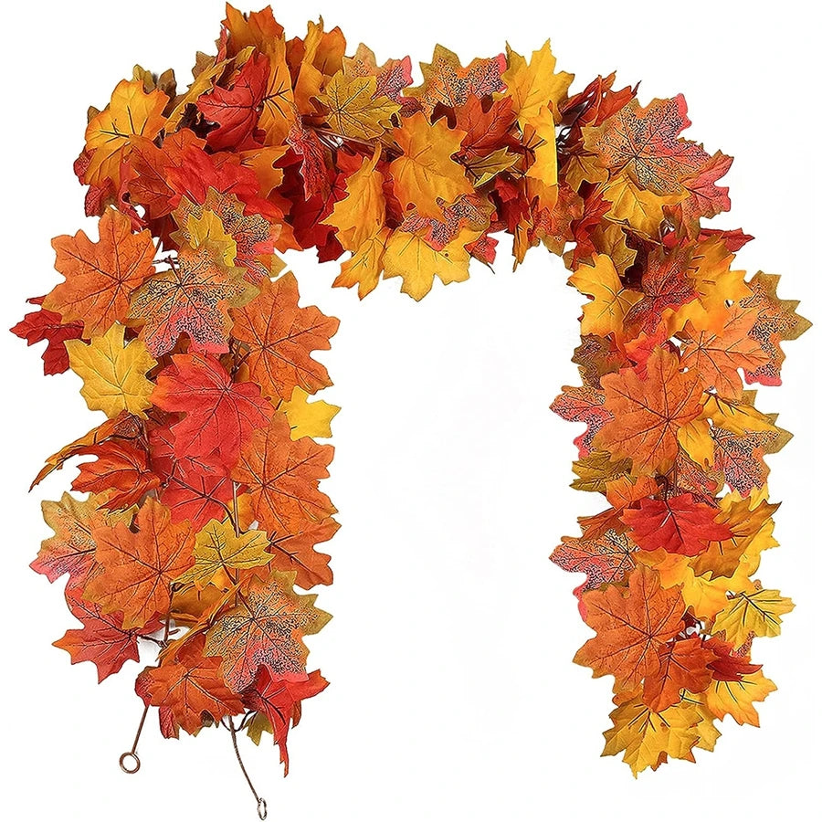 Artificial Leaf Vine Garland – Wedding & Home Décor Artificial Flower Garland Babs Gold 1pc