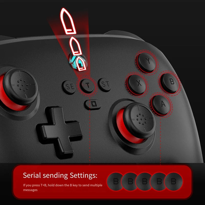 Z02 Wireless Gamepad – Hall Joystick, Bluetooth, iOS Android Switch Wireless Game Controller Babs
