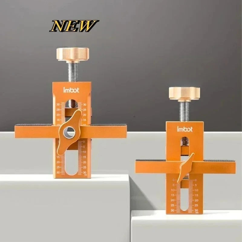 2-in-1 Cabinet Door Installation Jig & Positioning Tool Woodworking Installation Jig Babs