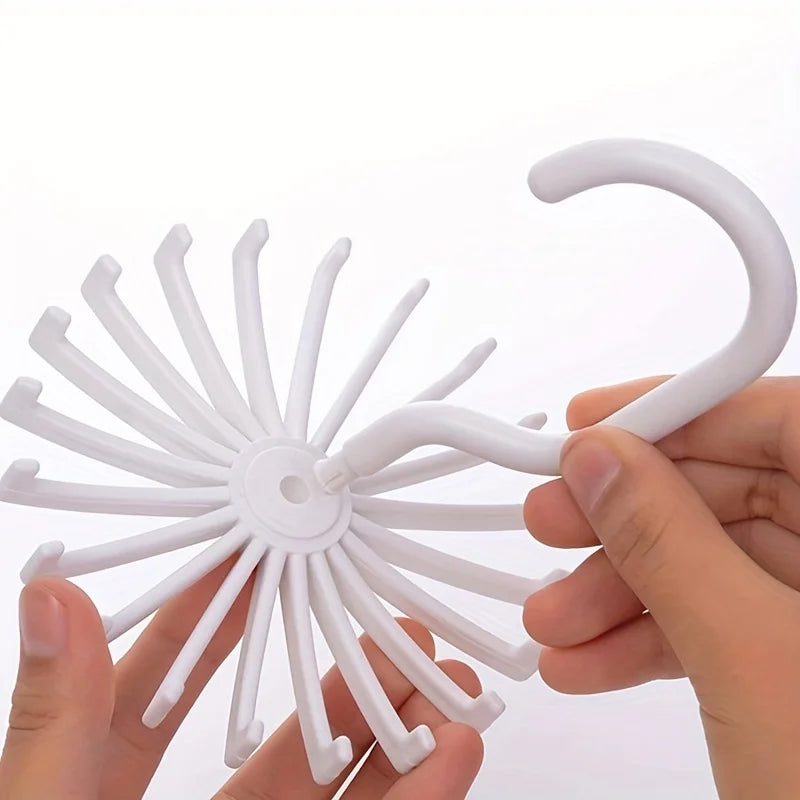 Rotatable 20-Claw Multi-Purpose Clothes & Accessory Hanger Clothes Hanger Organizer Babs