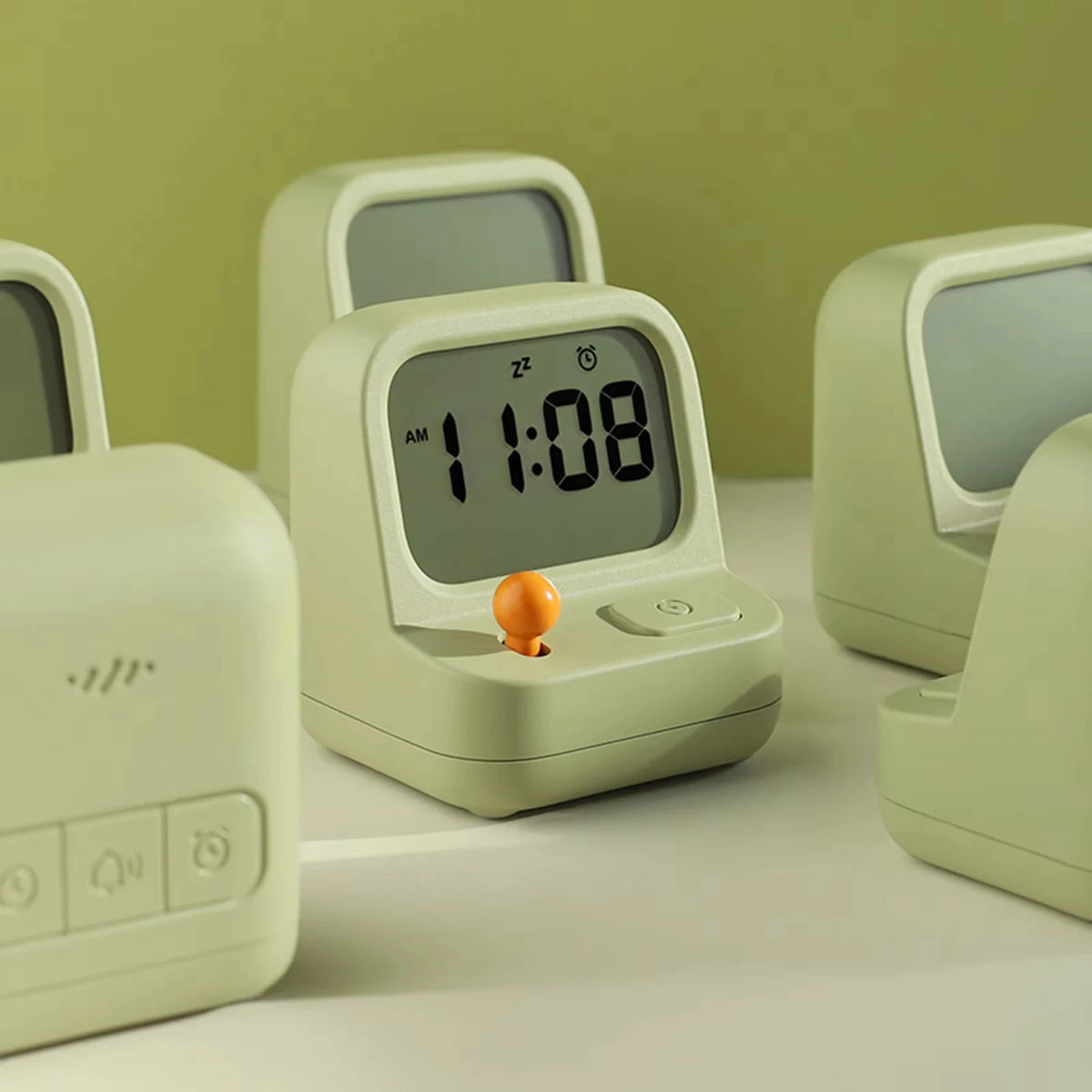 Retro Mini Handheld Game Alarm Clock – Kids Digital Desk Clock Digital Alarm Clock Babs