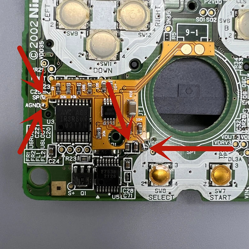 Digital Power Amplifier Module for Game Boy Advance SP GBA SP Console Amplifier Module Babs