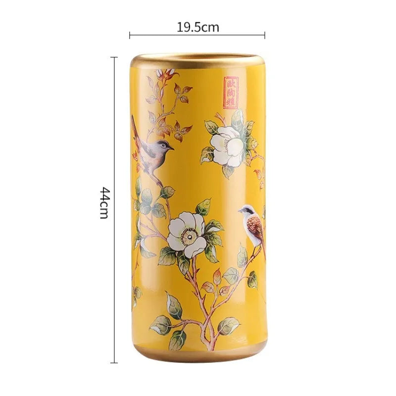 Modern Ceramic Floor Vase – Luxury Ikebana Décor Piece Decorative Floor Vase Babs