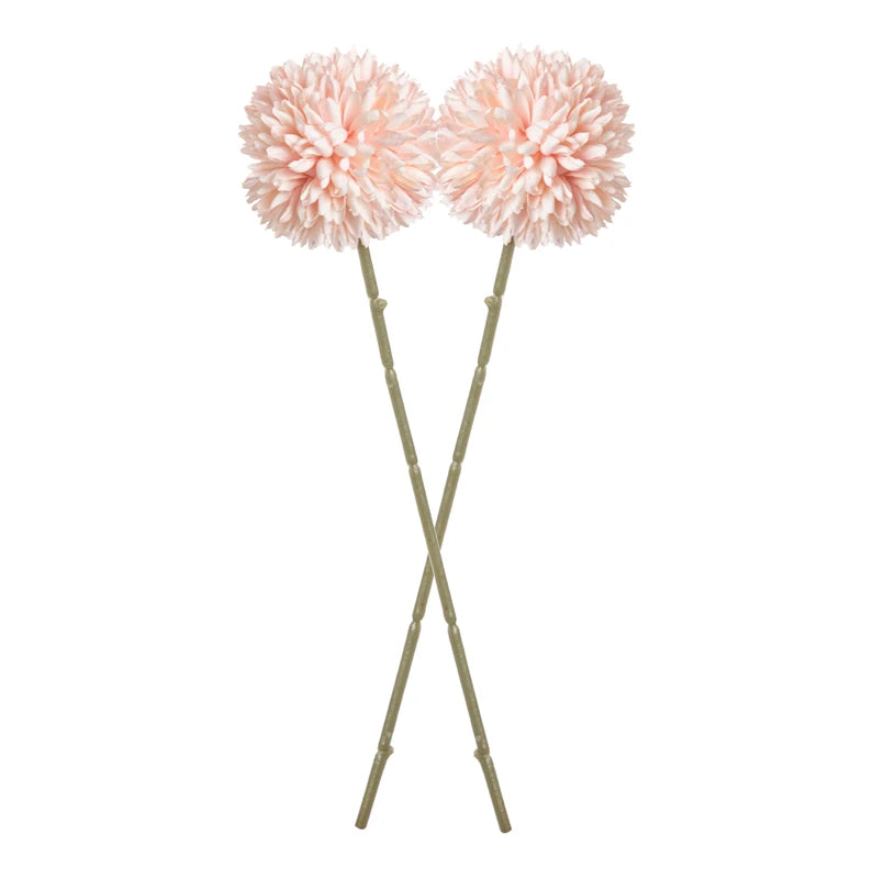 Silk Hydrangea Artificial Flowers – Wedding & Home Décor Artificial Flower Bouquet Babs Light Pink 3pcs