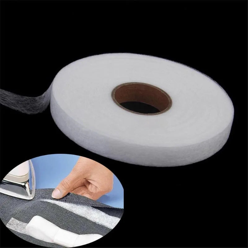 Double-Sided Fusible Fabric Tape 2 Rolls – 70 Yards Each Fusible Sewing Tape Babs