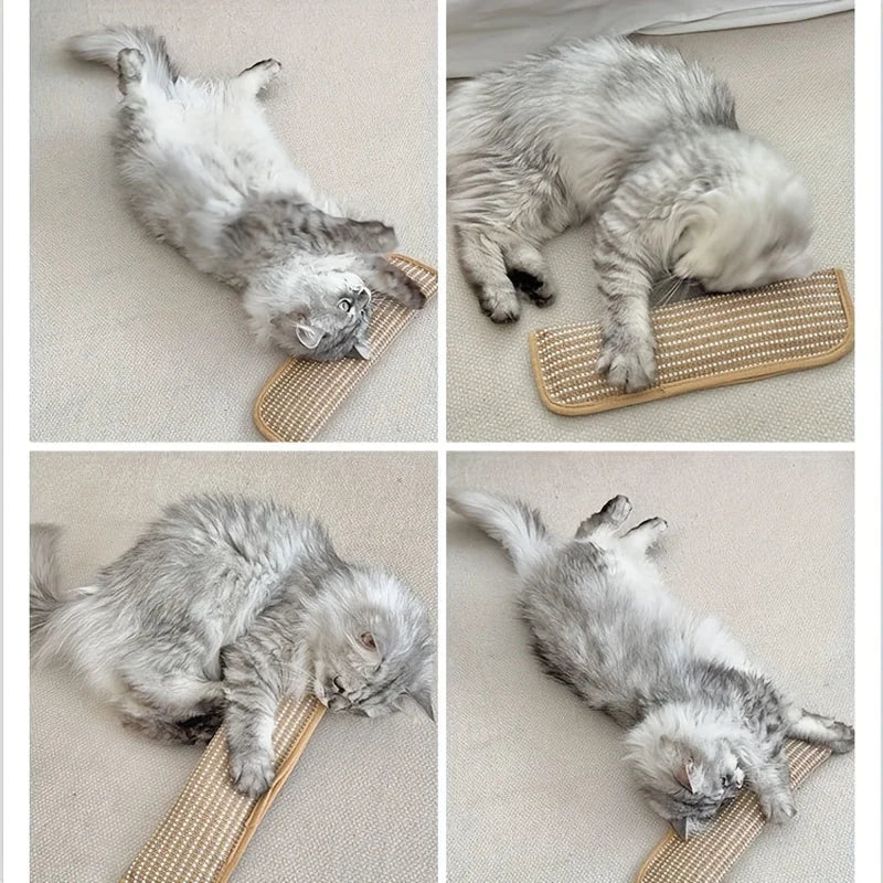 Hemp Cat Scratching Pad & Toy Pillow – Chew-Resistant Cat Scratching Pad Babs