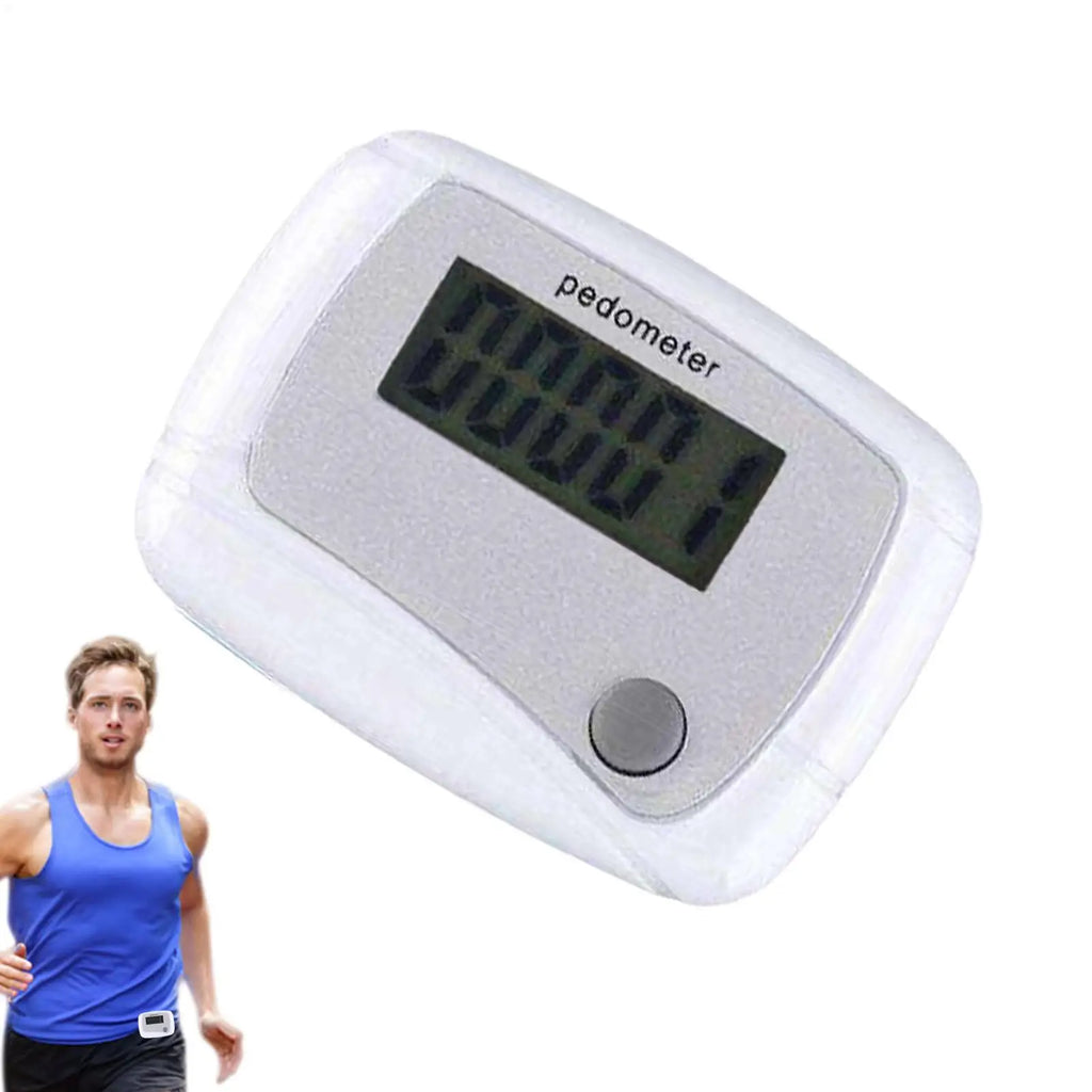 Clip-On Step Counter Walking Pedometer for Fitness & Travel Walking Pedometer Babs