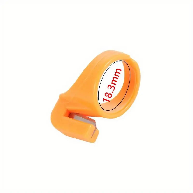 3-Piece Plastic Thimble & Thread Cutter Sewing Ring Set Sewing Thimble Set Babs