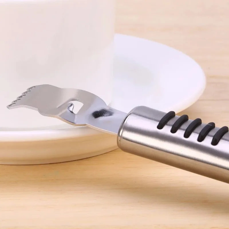 Stainless Steel Citrus Zester & Fruit Peeler Kitchen Tool Citrus Zester Tool Babs