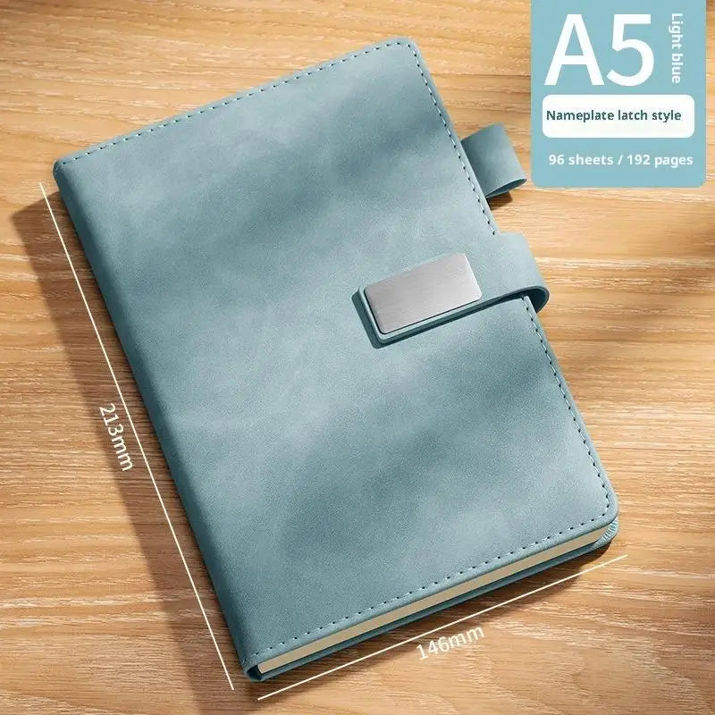 Vintage A5 Soft Leather Notebook – Business & College Journal Leather Notebook Babs A25