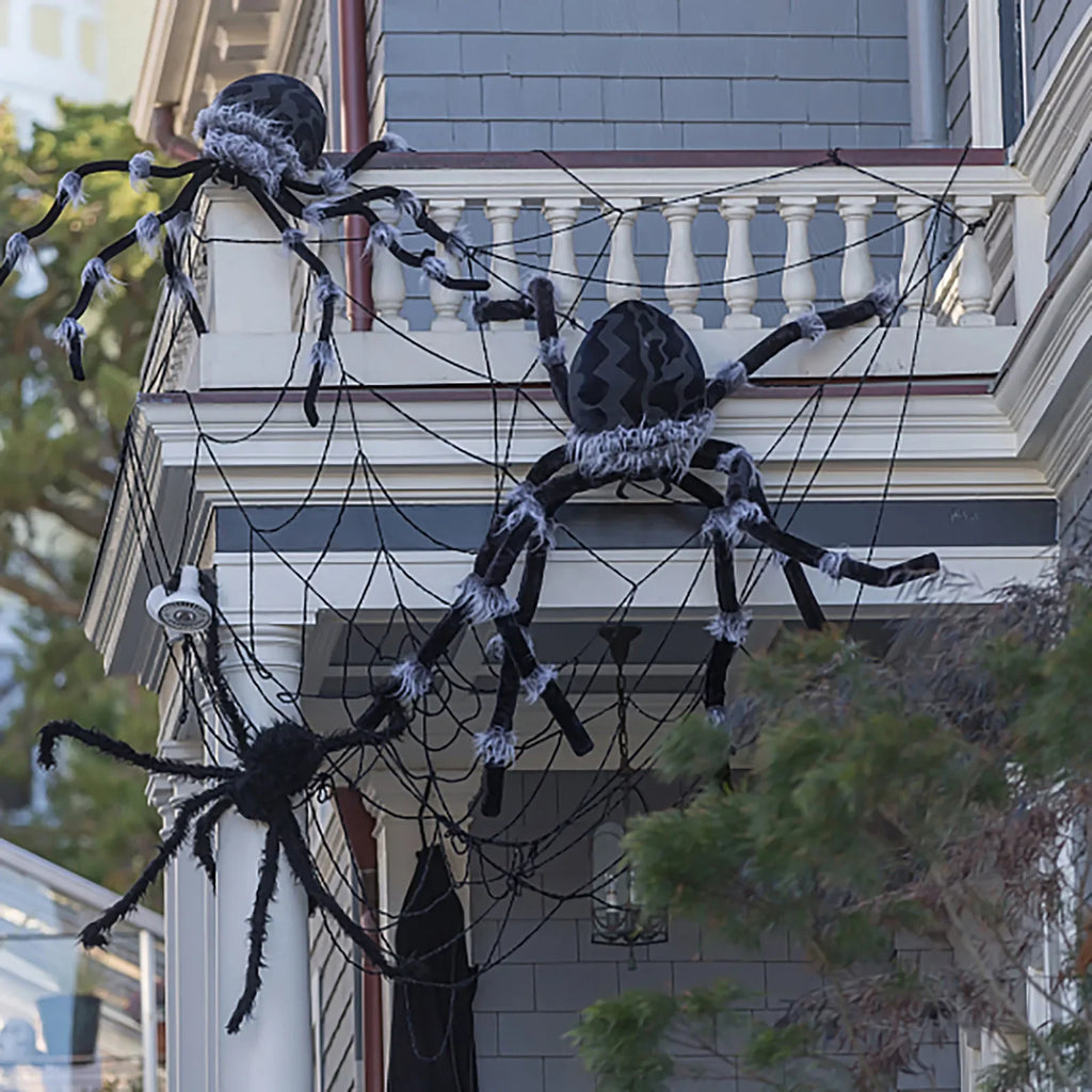 Giant Halloween Spider Web Cobweb Decoration – Indoor & Outdoor Halloween Decoration Babs