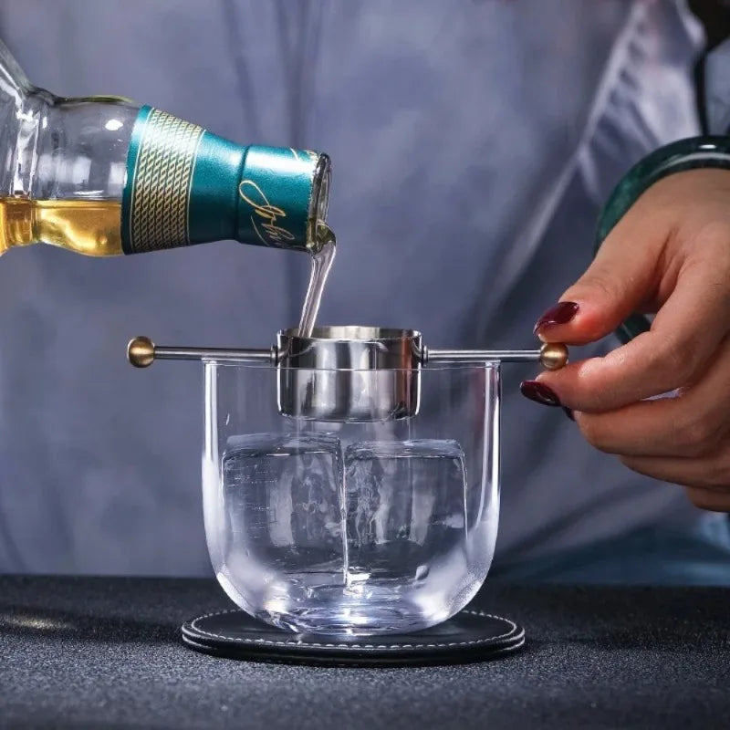 30ml Stainless Steel Cocktail Jigger with Handle | Bar Tool Cocktail Jigger Babs