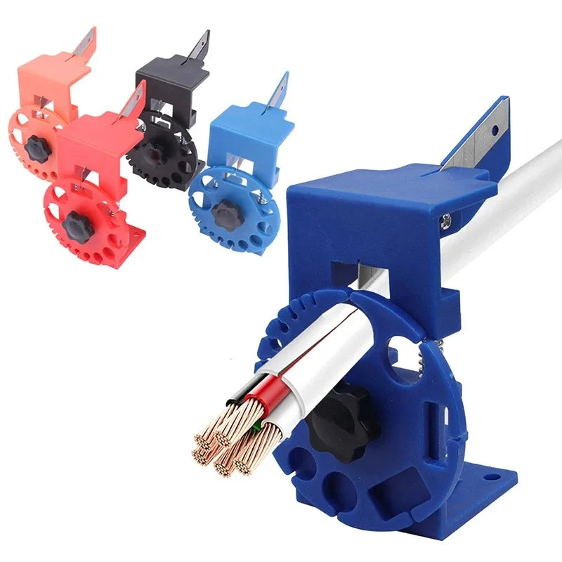 3-Piece Adjustable Wire Stripper Set – Manual Cable Stripping Tool Wire Stripper Set Babs