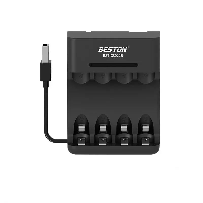 Alasicka 2/4/8 Slot USB AA AAA Ni-MH Smart Battery Charger Battery Charger Babs 4 slot
