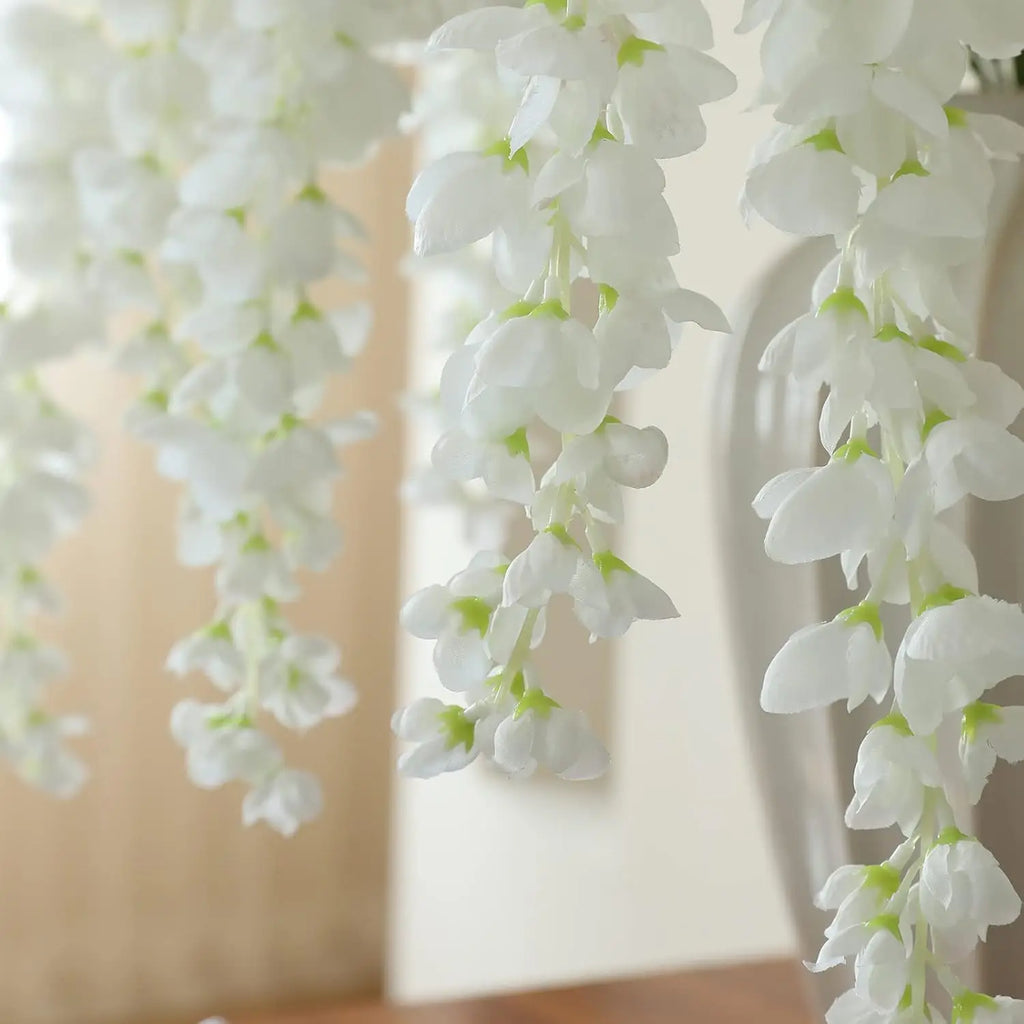 Silk Artificial Orchid Flower String 113cm – Wedding & Home Décor Artificial Flower Garland Babs